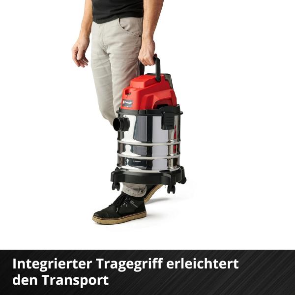 Einhell Akku-Nass-Trockensauger TC-VC 18/20 Li S-Solo 2347130